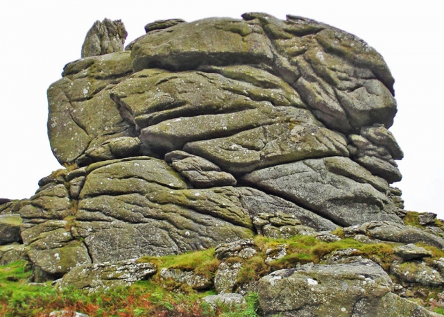 Dartmoor - Kopfform-Tor Nahaufnahme