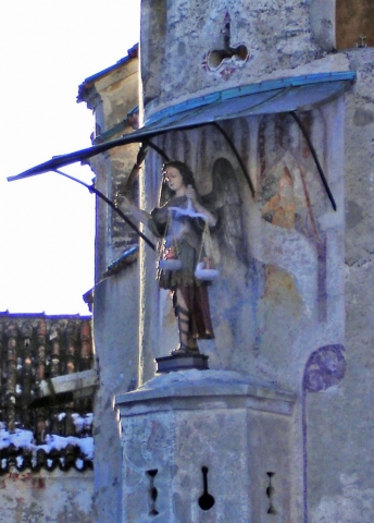 Kloster Neustift: Michaelsfigur